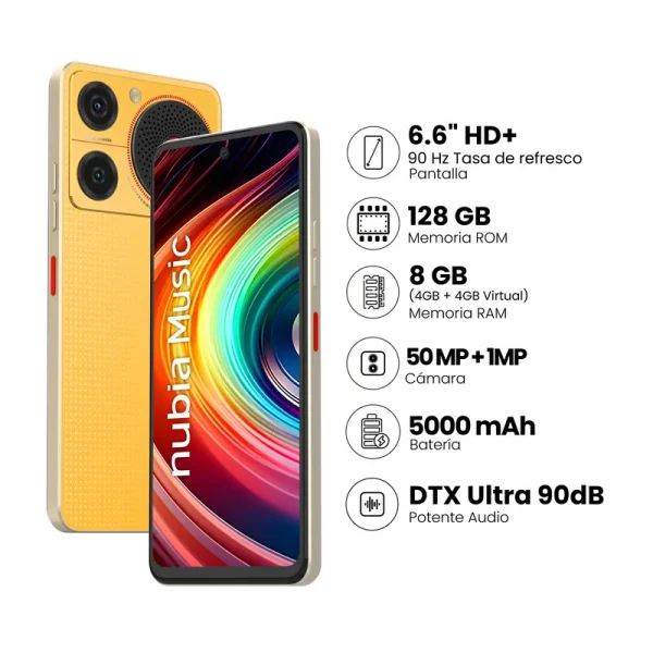 ZTE NUBIA MUSIC Orange